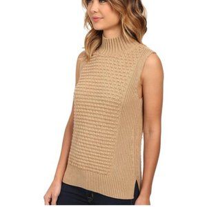 Vince Camuto Mock Neck Bobble Stitch Sweater